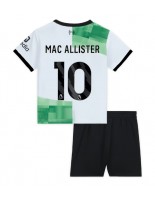 Liverpool Alexis Mac Allister #10 Venkovní dres pro děti 2023-24 Krátký Rukáv (+ trenýrky)